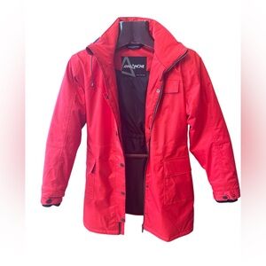Avalanche Red Dawn parka jacket  used once size M